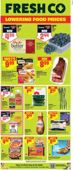Preview of leaflet FreshCo weekly flyer / circulaire from shop FreshCo is valid from May 21, 2026
