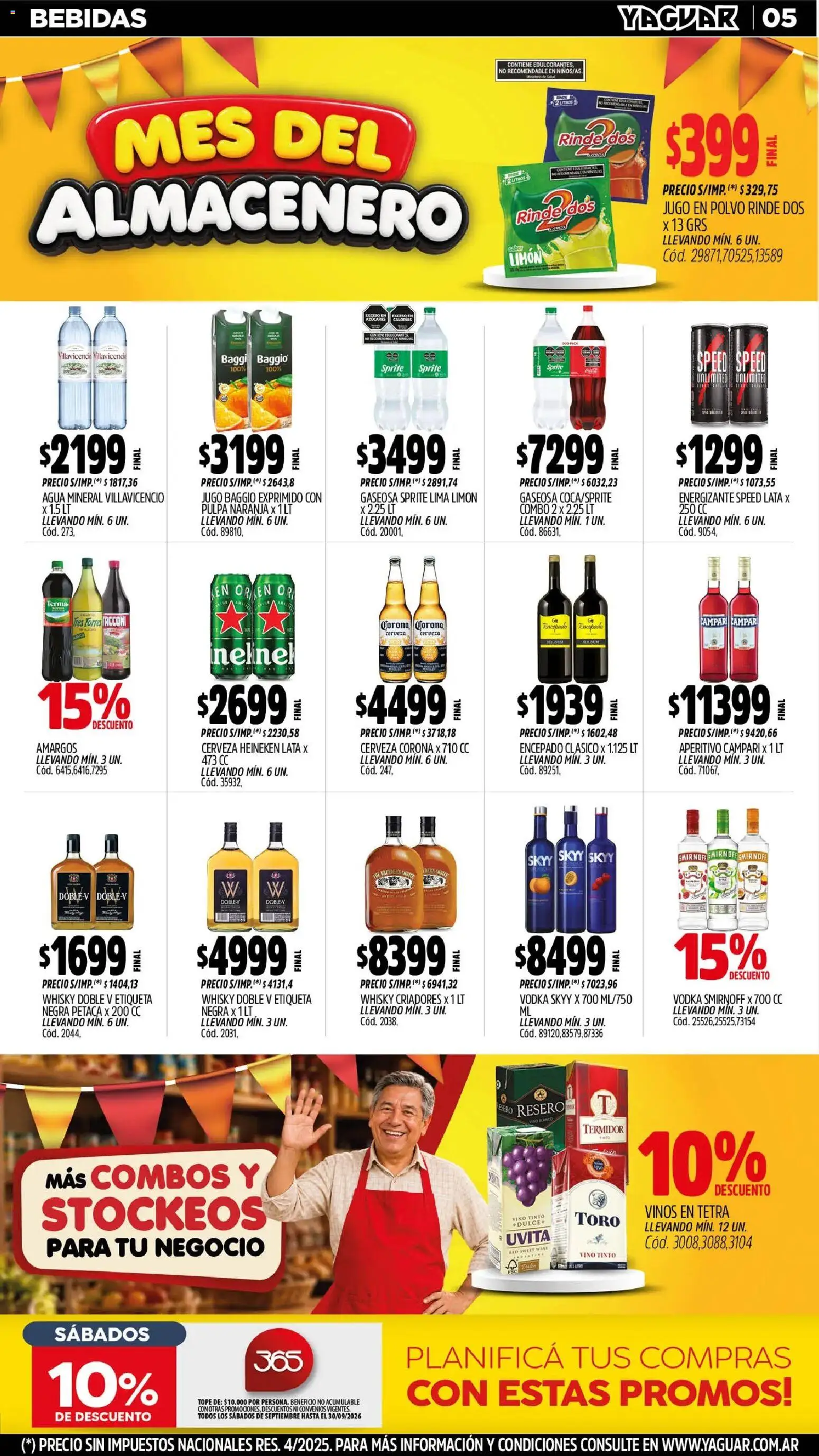 Vista previa del folleto de la tienda Yaguar válido desde el 31/08/2026 