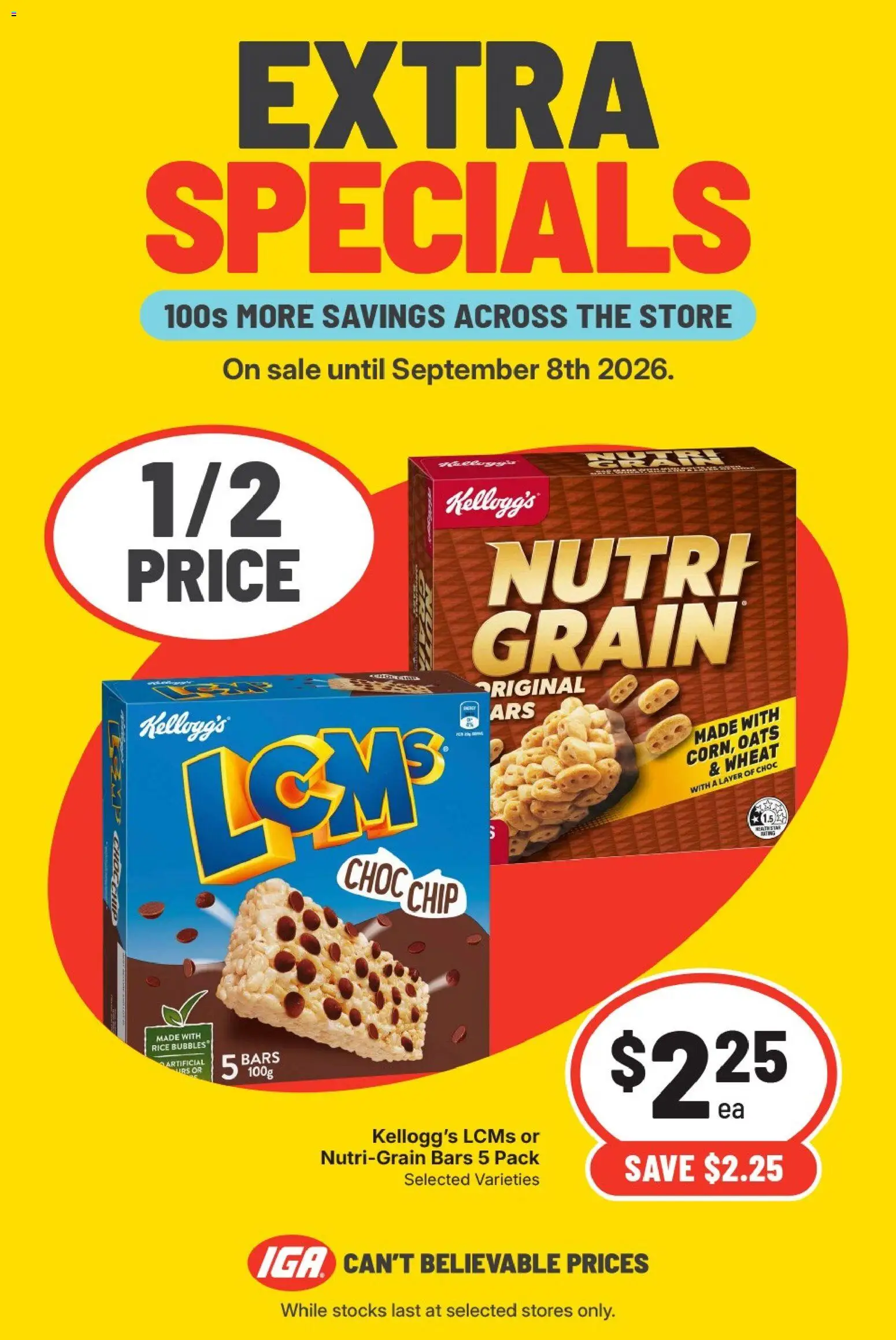 Preview of catalogue IGA catalogue Hawthorn from shop IGA valid 01/09/2026