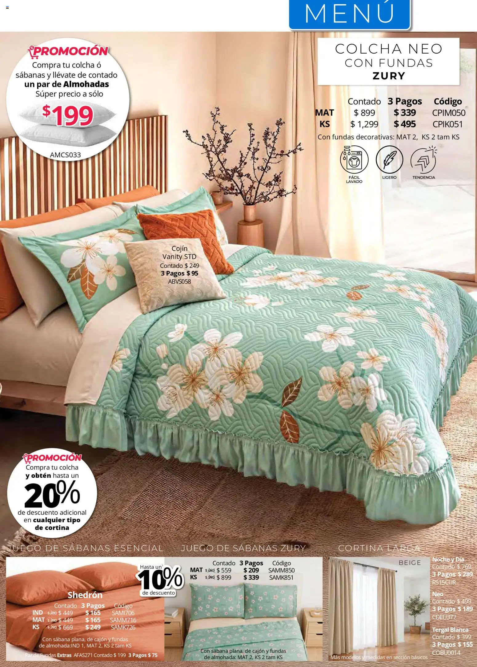 Vista previa las ofertas de la tienda Colchas Concord - Colchas Concord catálogo desde el 01/05/2026 