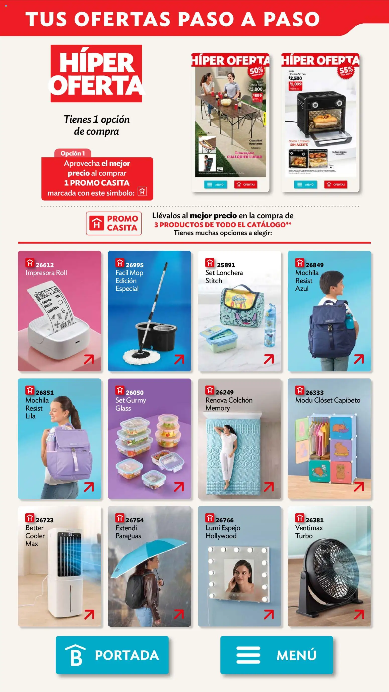 Vista previa las ofertas de la tienda Betterware - Betterware campaña 8 2026 desde el 03/08/2026 