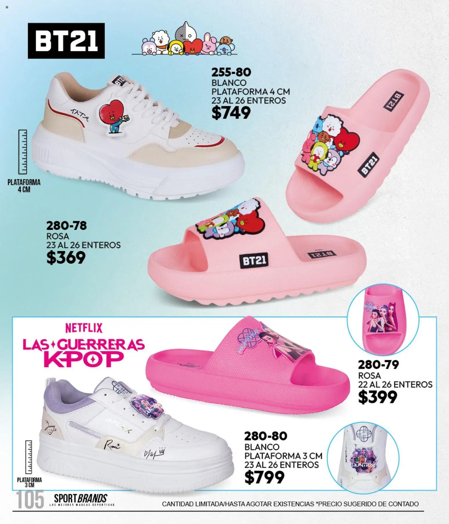 Vista previa las ofertas de la tienda Cklass - Cklass catálogo Sportbrands Dama Invierno desde el 11/09/2026 