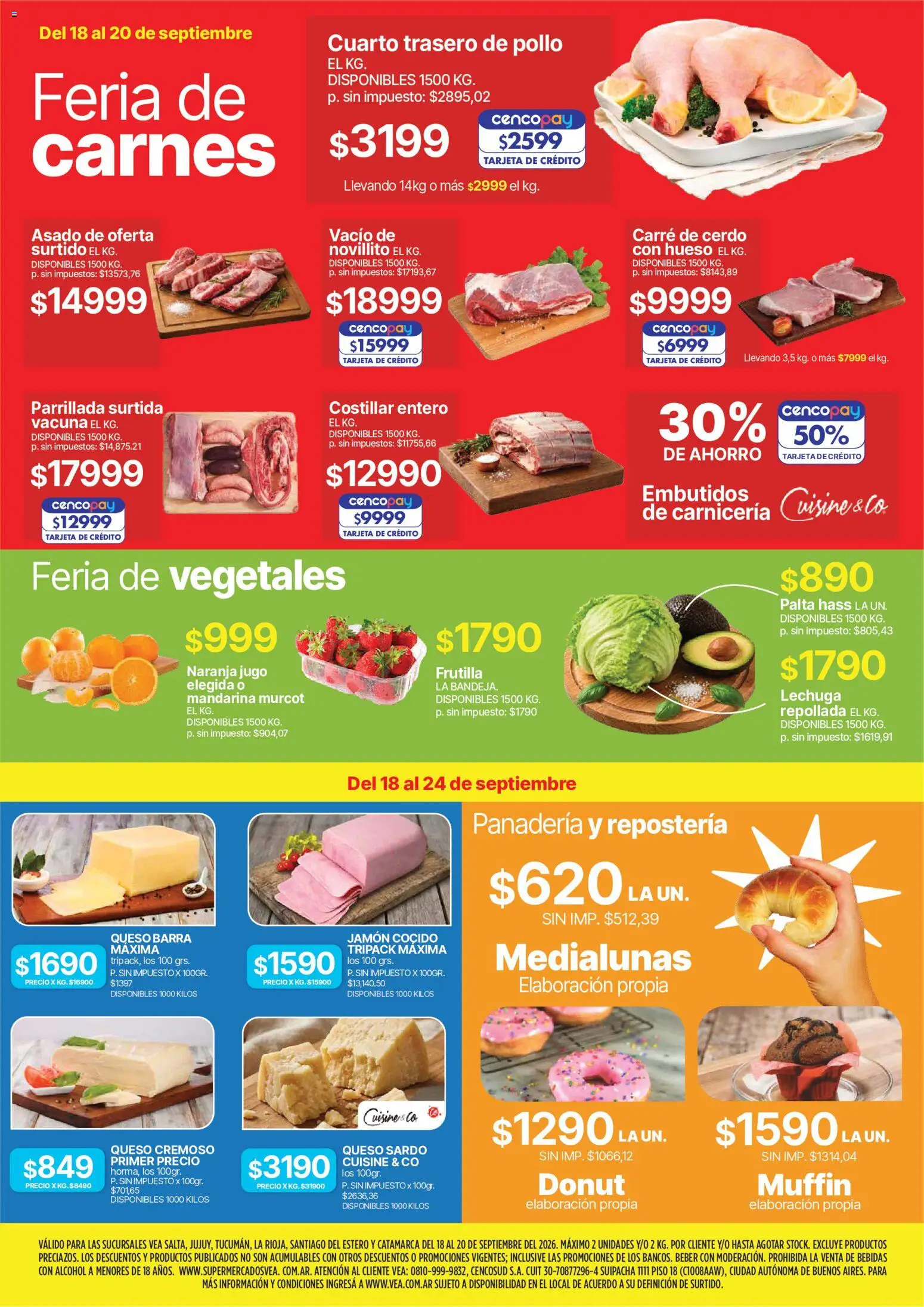 Vista previa del folleto de la tienda Vea válido desde el 18/09/2026 