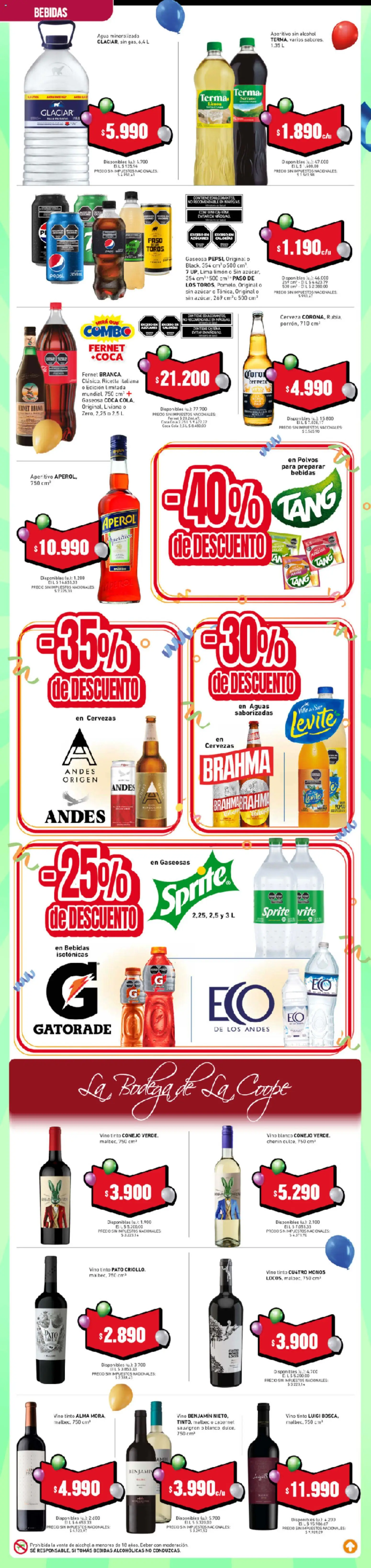 Vista previa del folleto de la tienda Cooperativa Obrera válido desde el 08/10/2026 