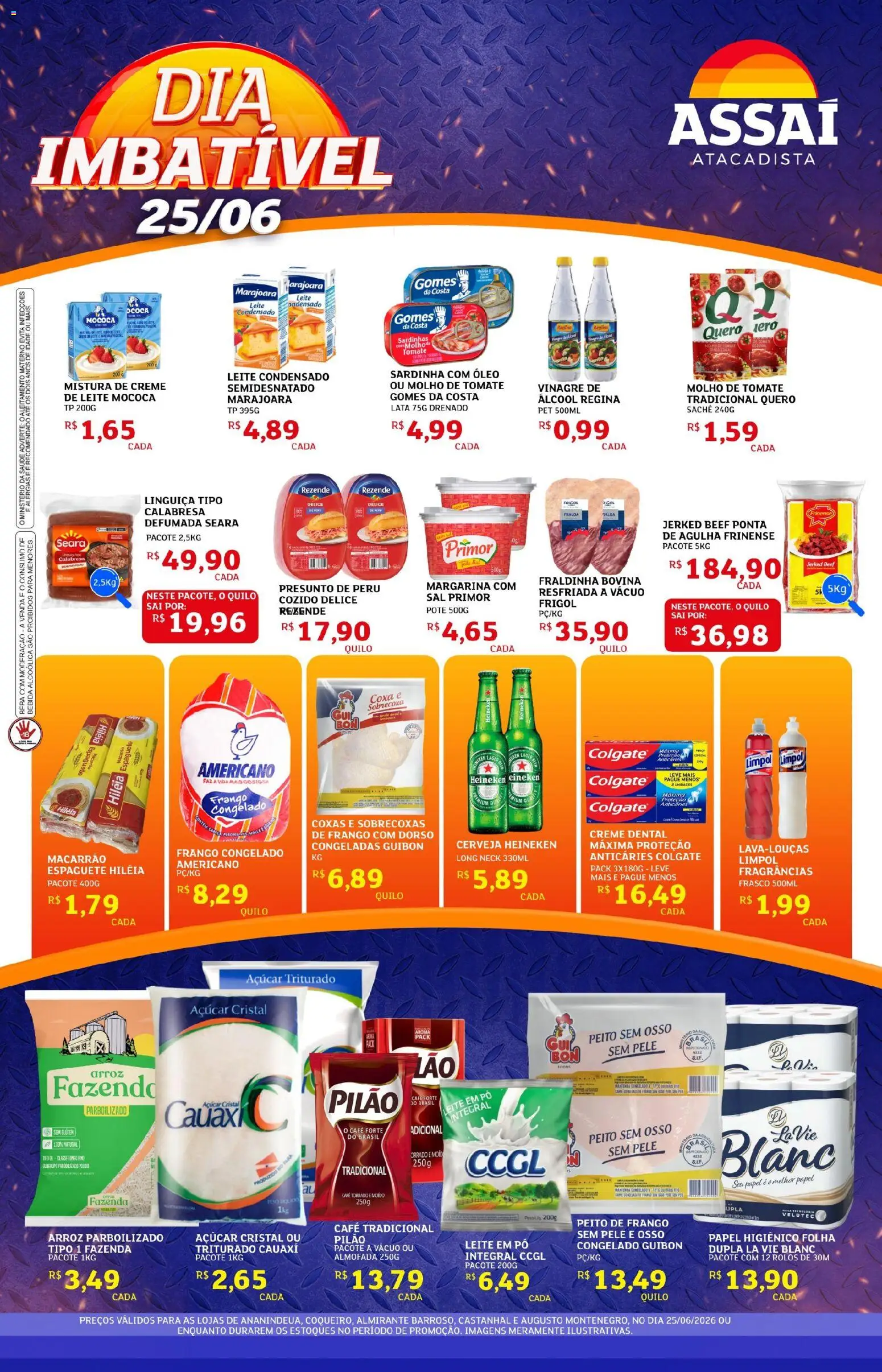 Pré-Visualização do folheto "Assaí Atacadista ofertas - PA" da loja Assaí Atacadista válido a partir de 25/06/2026