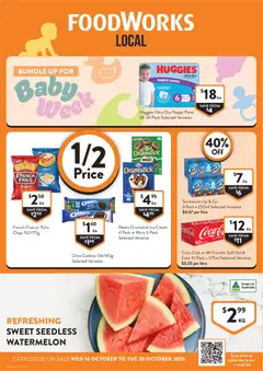 Preview of catalogue Foodworks catalogue Local QLD from shop Foodworks valid 14/10/2026