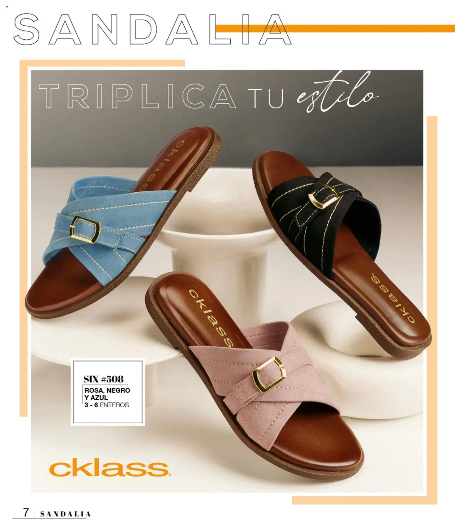 Vista previa las ofertas de la tienda Cklass - Cklass catálogo Sandalias desde el 08/07/2026 