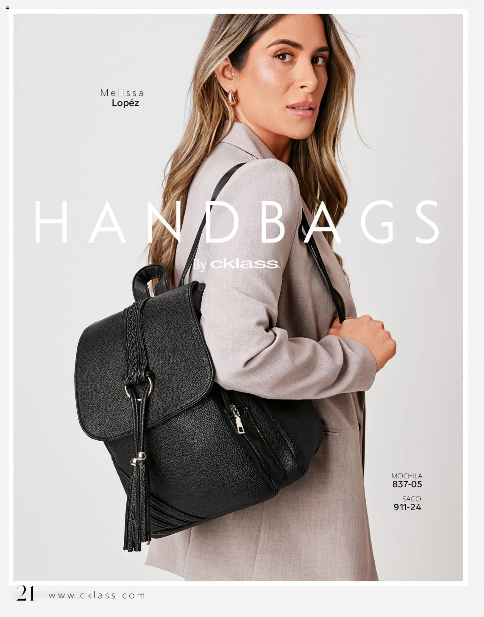 Vista previa las ofertas de la tienda Cklass - Catálogo Dama Calzado desde el 02/01/2026 - Mochila