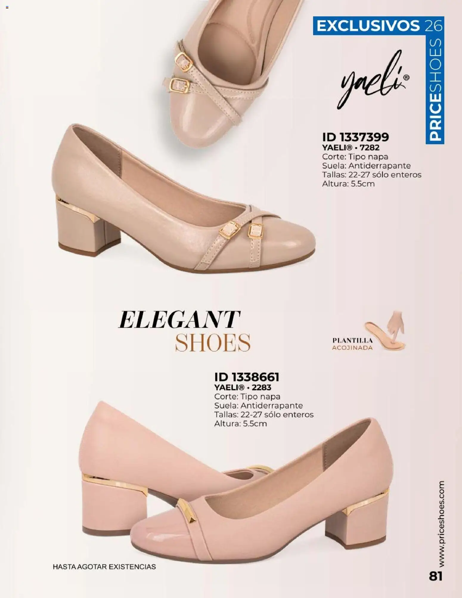Vista previa las ofertas de la tienda Price Shoes - Price Shoes catálogo Exclusivos desde el 01/10/2026 