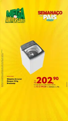 Pré-Visualização do folheto "Lojas Quero-Quero ofertas Dia dos Pais" da loja Lojas Quero-Quero válido a partir de 03/08/2026