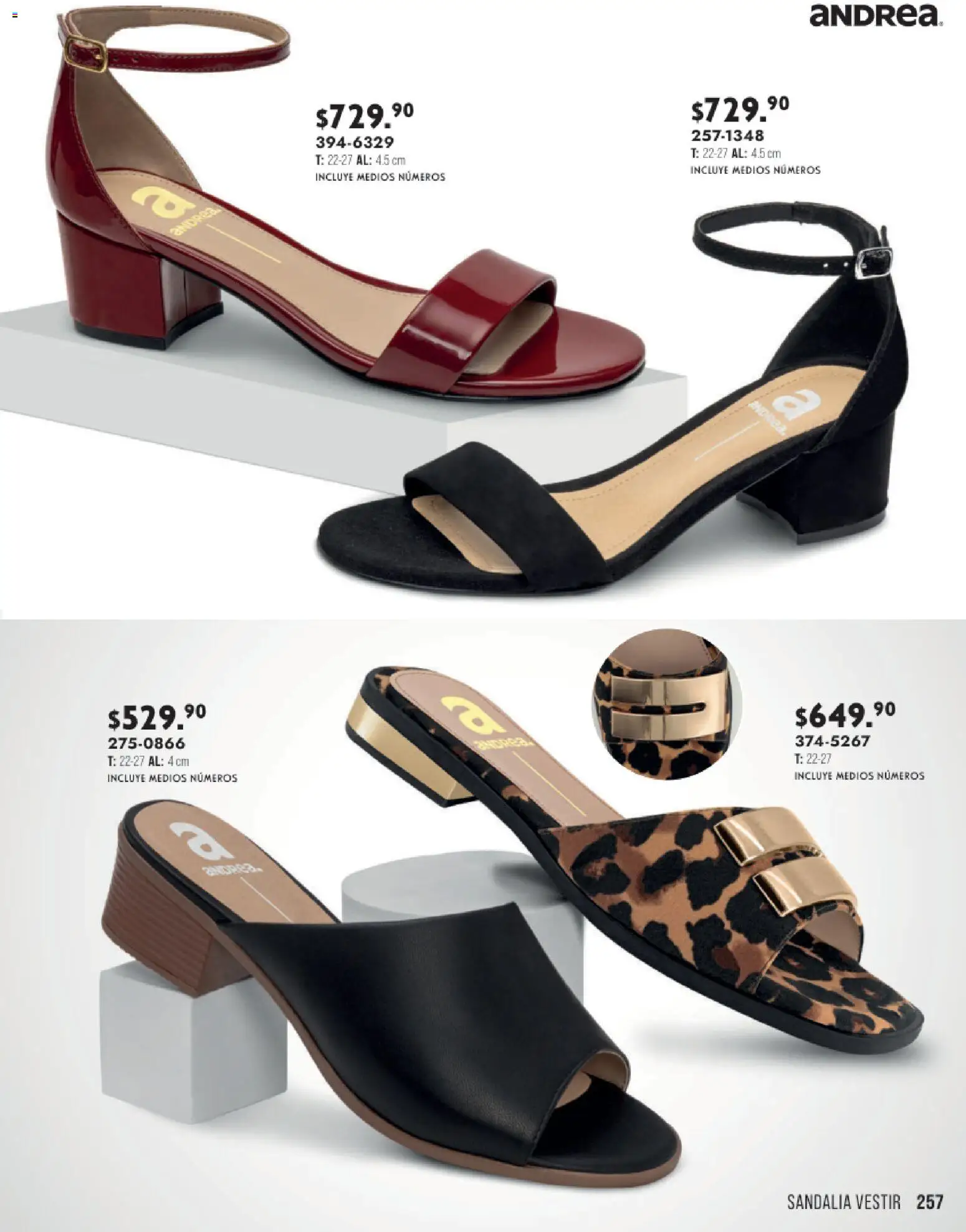 Vista previa las ofertas de la tienda Andrea - Andrea catálogo Otoño Invierno desde el 23/08/2026 