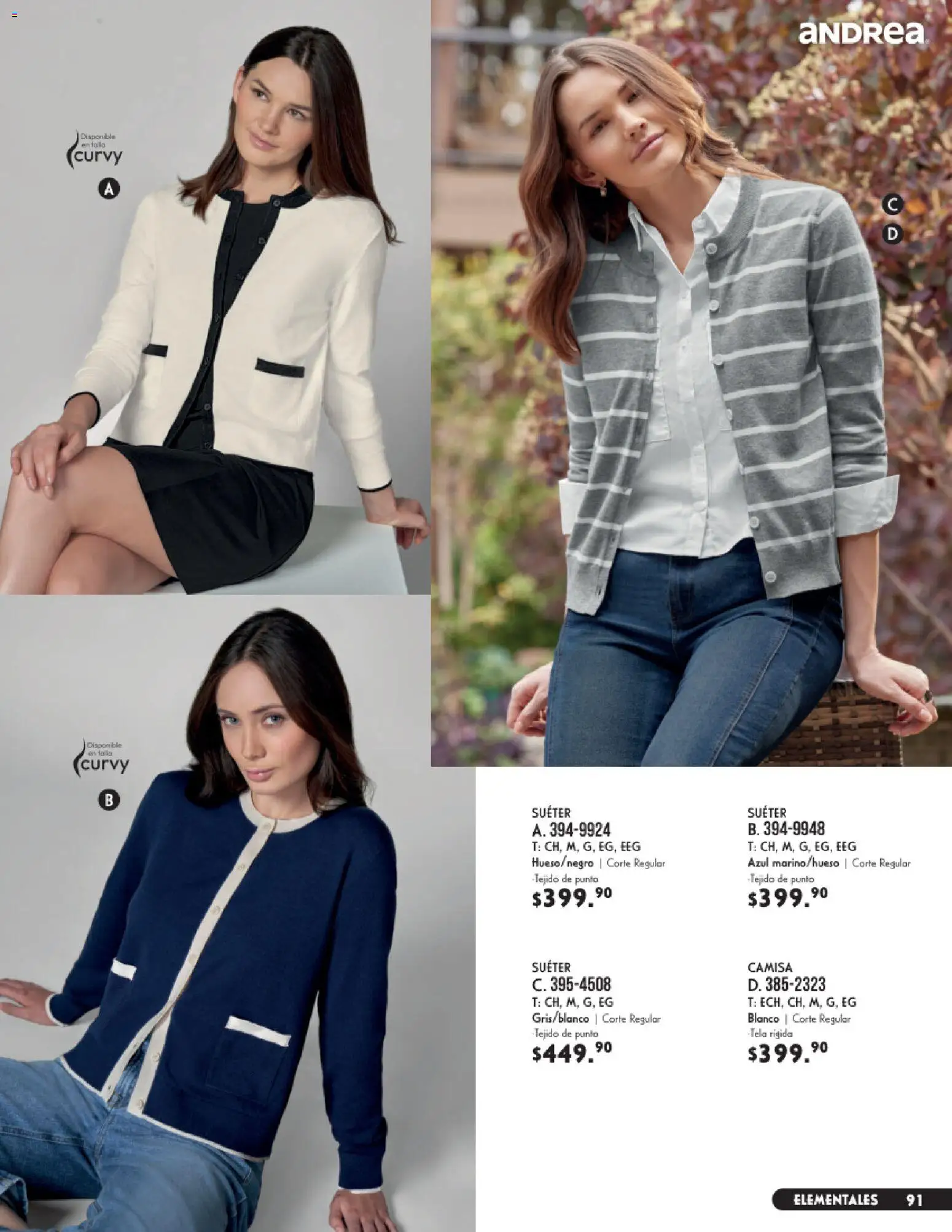 Vista previa las ofertas de la tienda Andrea - Andrea catálogo Vestir desde el 23/08/2026 