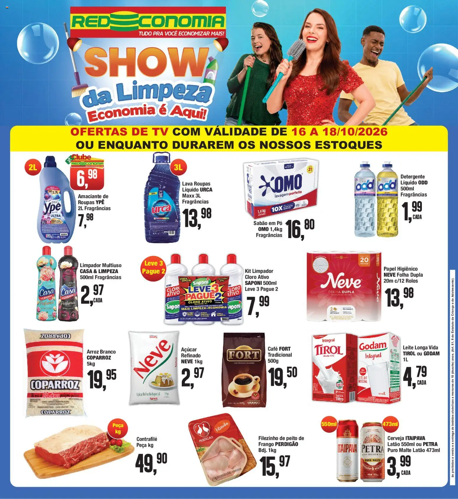 Pré-Visualização do folheto "RedEconomia ofertas" da loja RedEconomia válido a partir de 16/10/2026