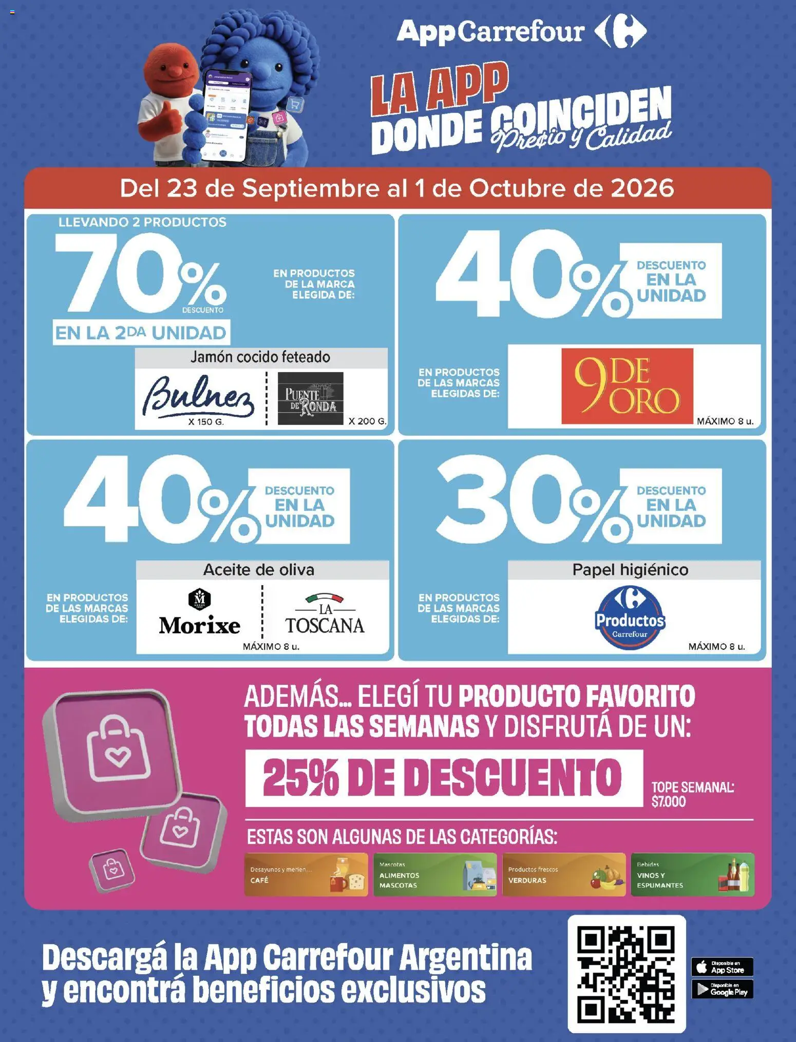 Vista previa del folleto de la tienda Carrefour válido desde el 23/09/2026 