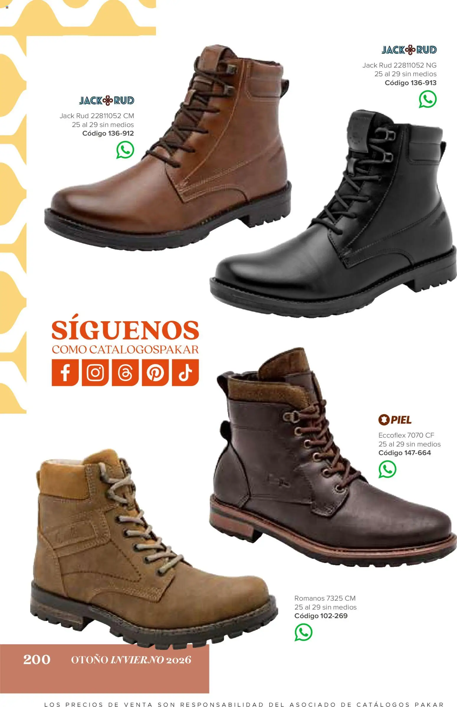 Vista previa las ofertas de la tienda SC Pakar - SC Pakar catálogo Hombre desde el 31/07/2026 