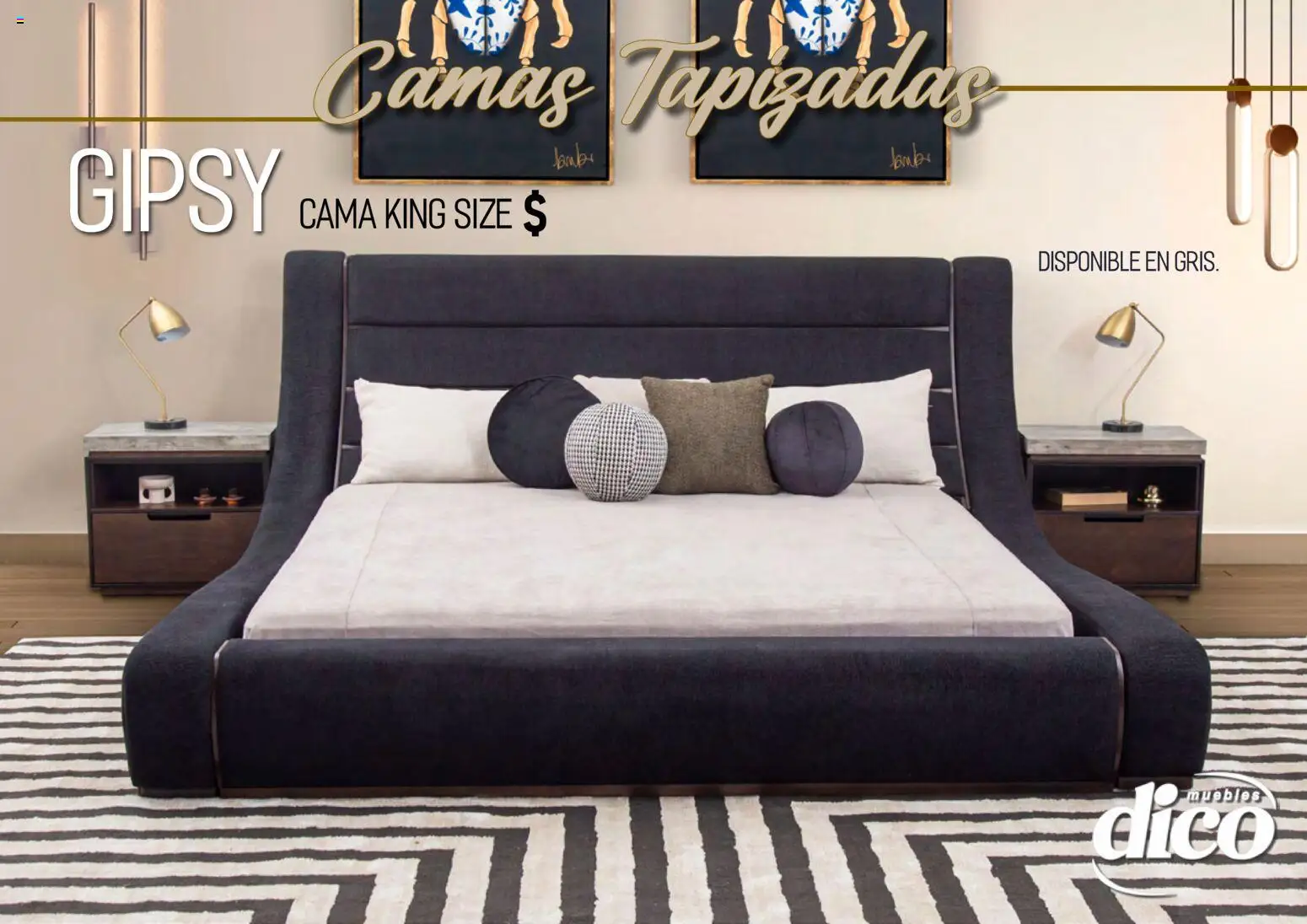 Vista previa las ofertas de la tienda Muebles Dico - Muebles Dico catálogo Camas tapizadas desde el 01/04/2026 