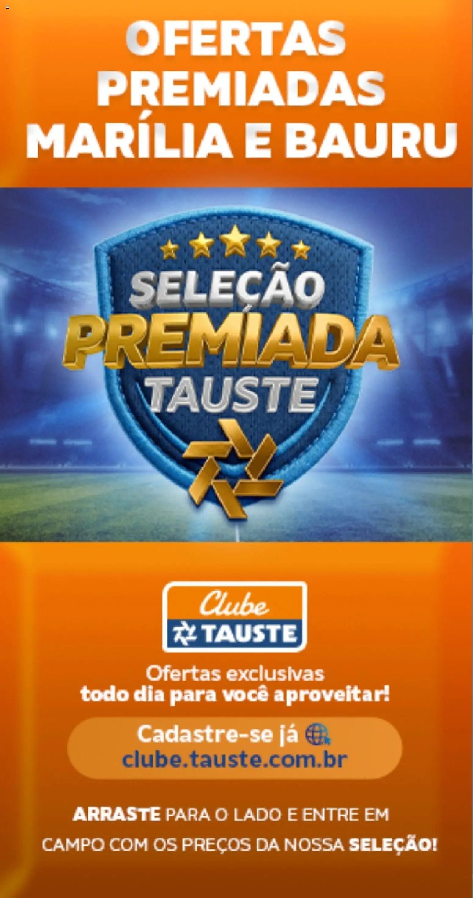 Pré-Visualização do folheto "Tauste ofertas Seleção Premiada" da loja Tauste válido a partir de 29/05/2026