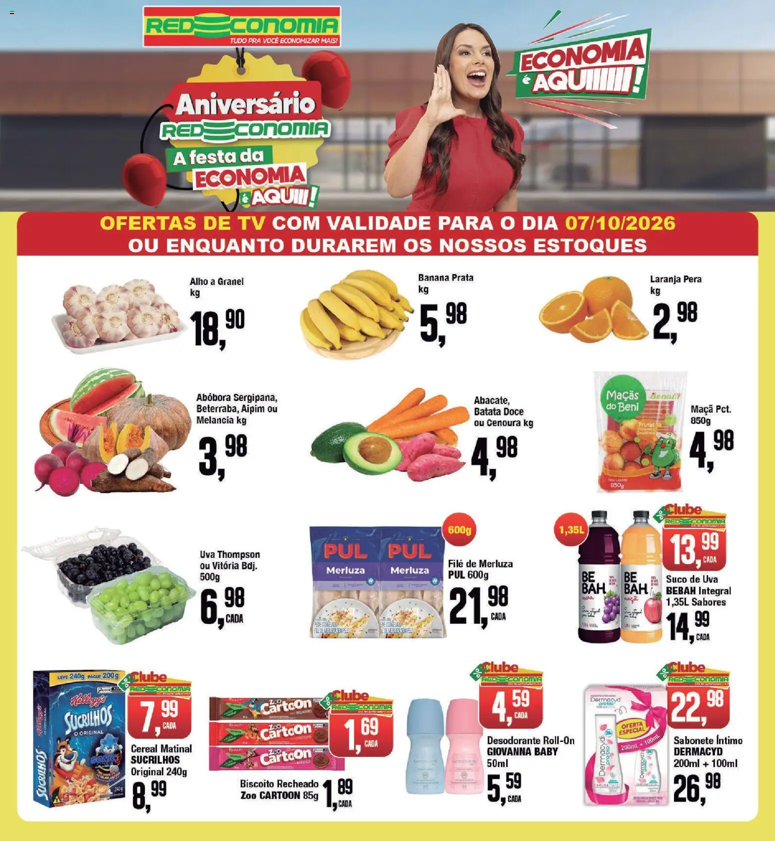 Pré-Visualização do folheto "RedEconomia ofertas" da loja RedEconomia válido a partir de 07/10/2026
