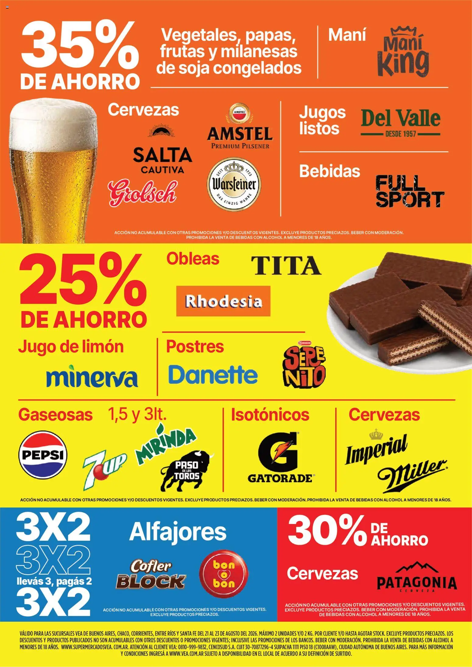 Vista previa del folleto de la tienda Vea válido desde el 21/08/2026 