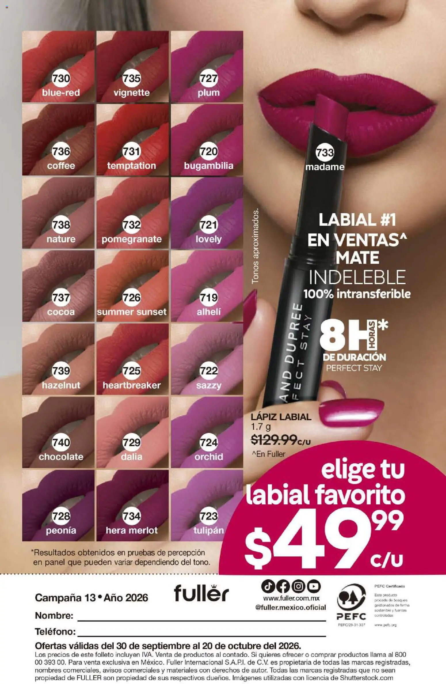 Vista previa las ofertas de la tienda Fuller - Fuller campaña 13 2026 desde el 30/09/2026 