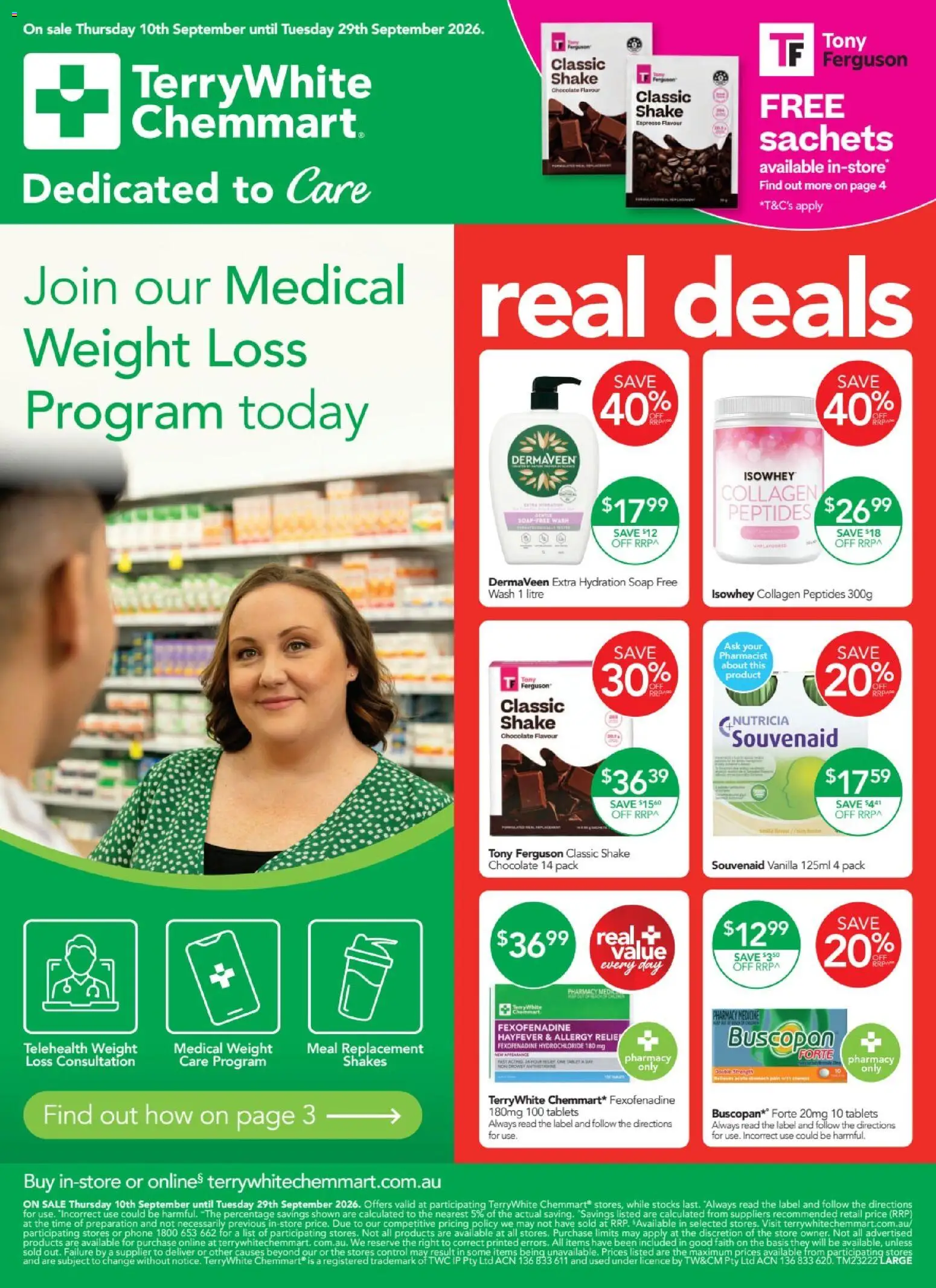 Preview of catalogue Terry White catalogue Aberglasslyn from shop Terry White valid 10/09/2026