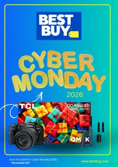 Ad Preview of Best Buy Best Buy Cyber Monday Notice from 10/19/2026