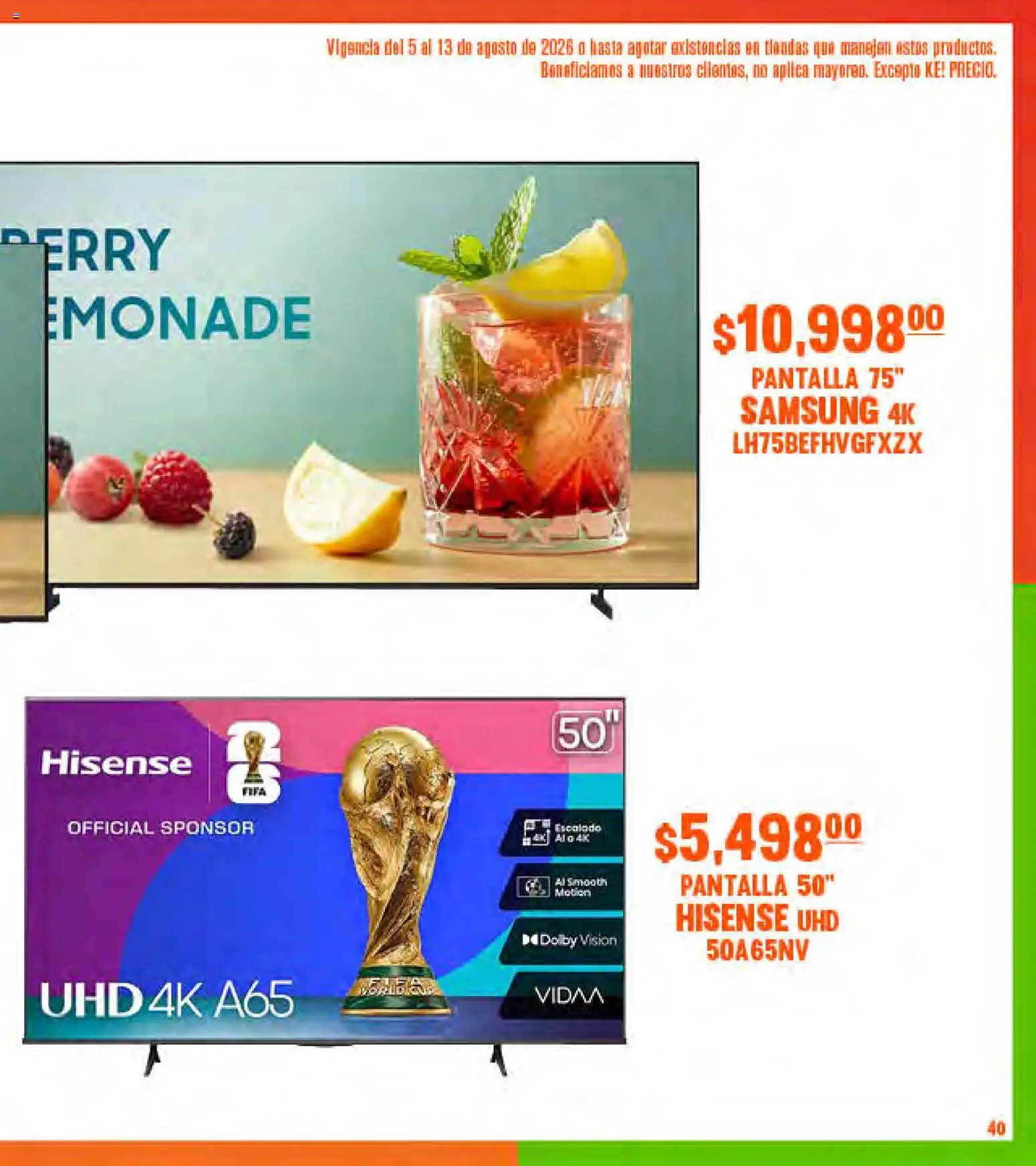 Vista previa las ofertas de la tienda La Comer - La Comer folleto desde el 05/08/2026 