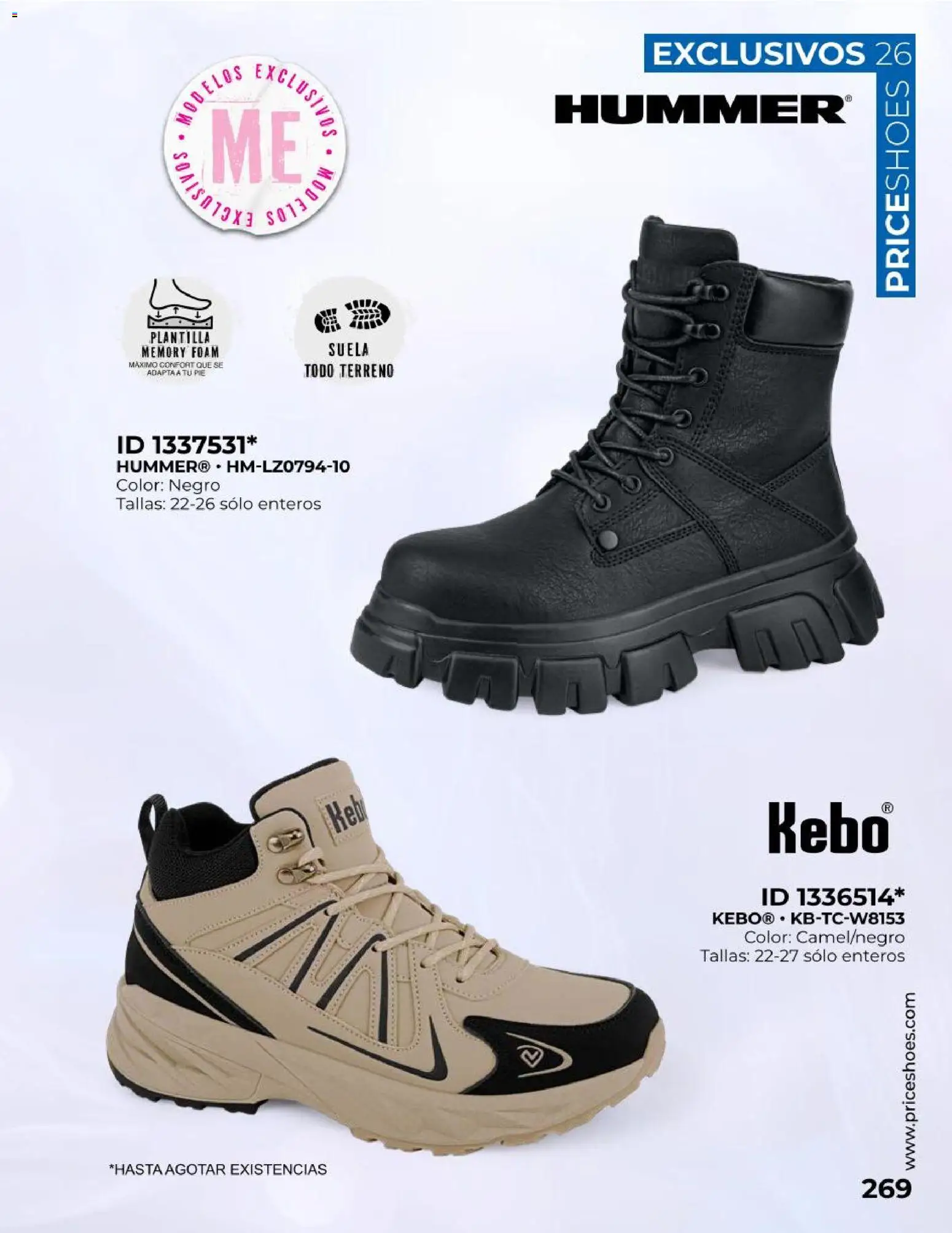 Vista previa las ofertas de la tienda Price Shoes - Price Shoes catálogo Exclusivos desde el 01/10/2026 