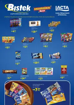 Pré-Visualização do folheto "Bistek Supermercados ofertas Mondelez" da loja Bistek Supermercados válido a partir de 09/09/2026