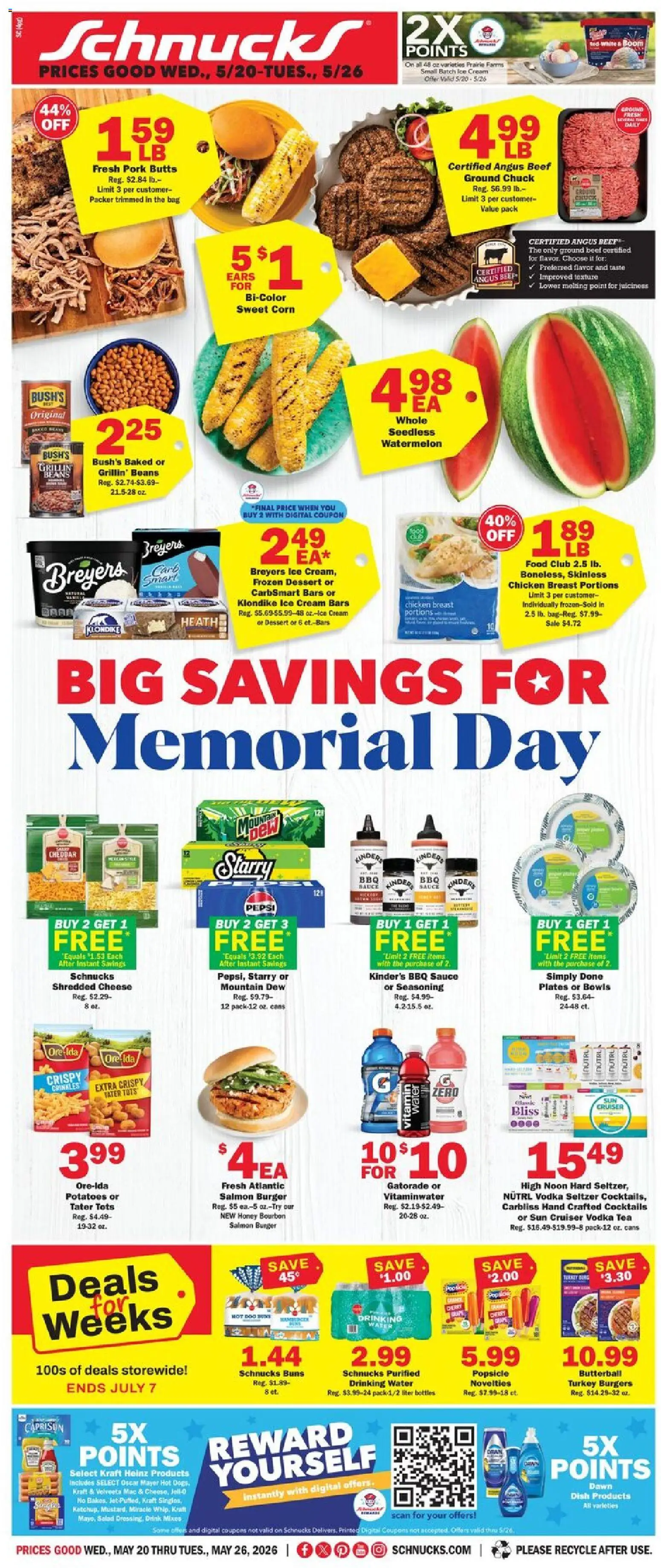 Ad Preview of Schnucks Schnucks Weekly Print Ad - IL from 05/20/2026