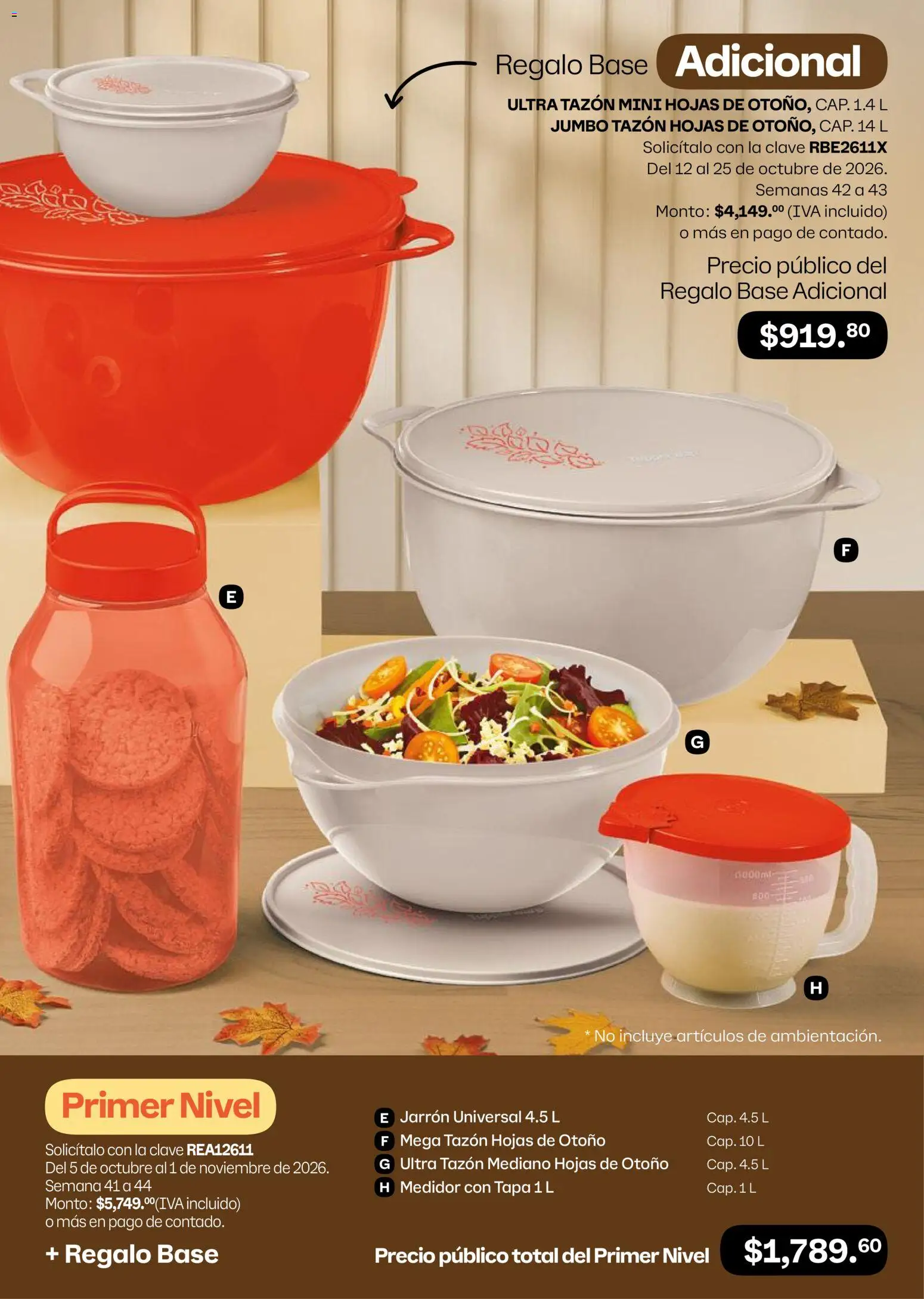 Vista previa las ofertas de la tienda Tupperware - Tupperware catálogo desde el 05/10/2026 