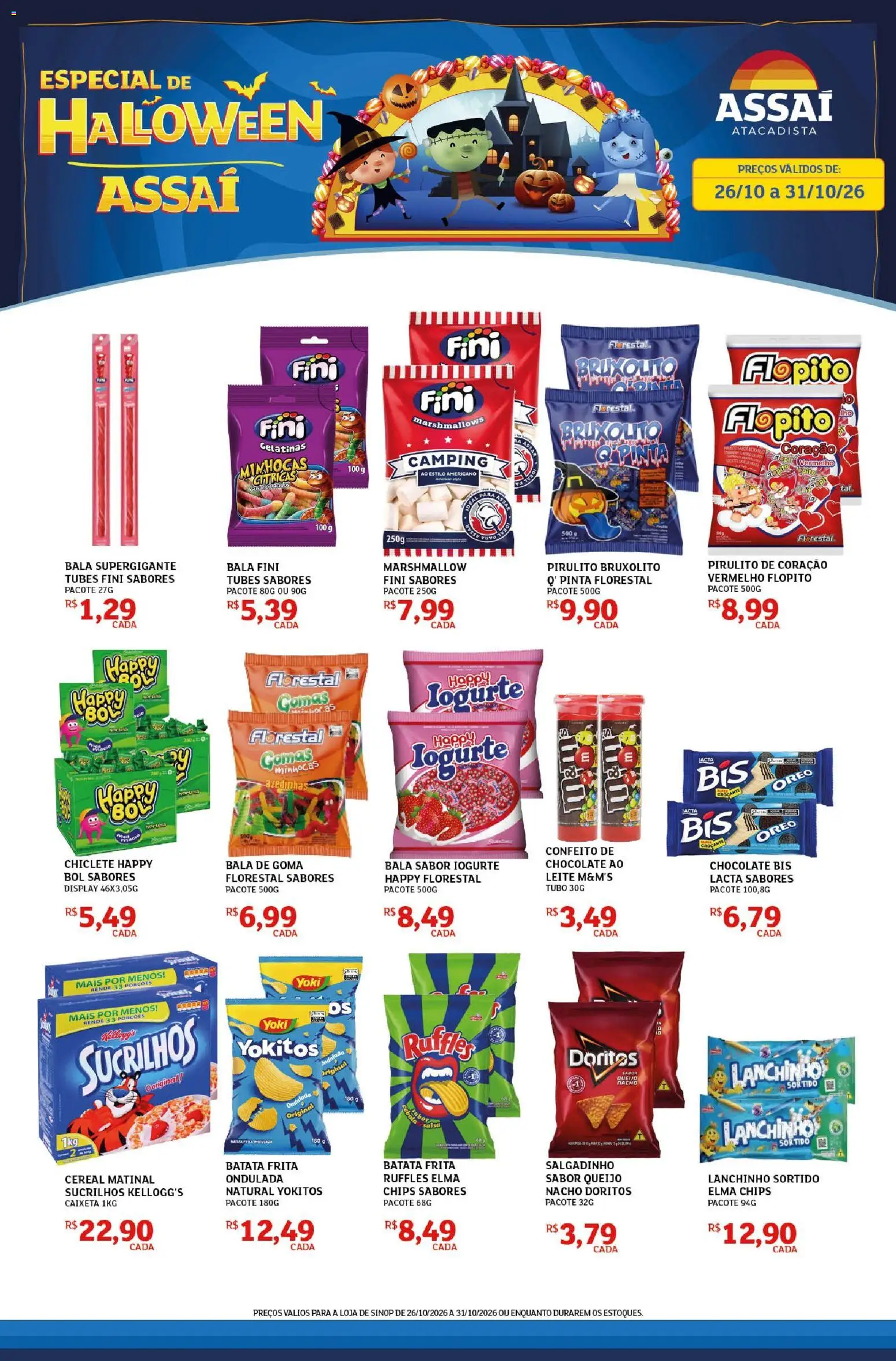 Pré-Visualização do folheto "Assaí Atacadista ofertas - MT" da loja Assaí Atacadista válido a partir de 26/10/2026