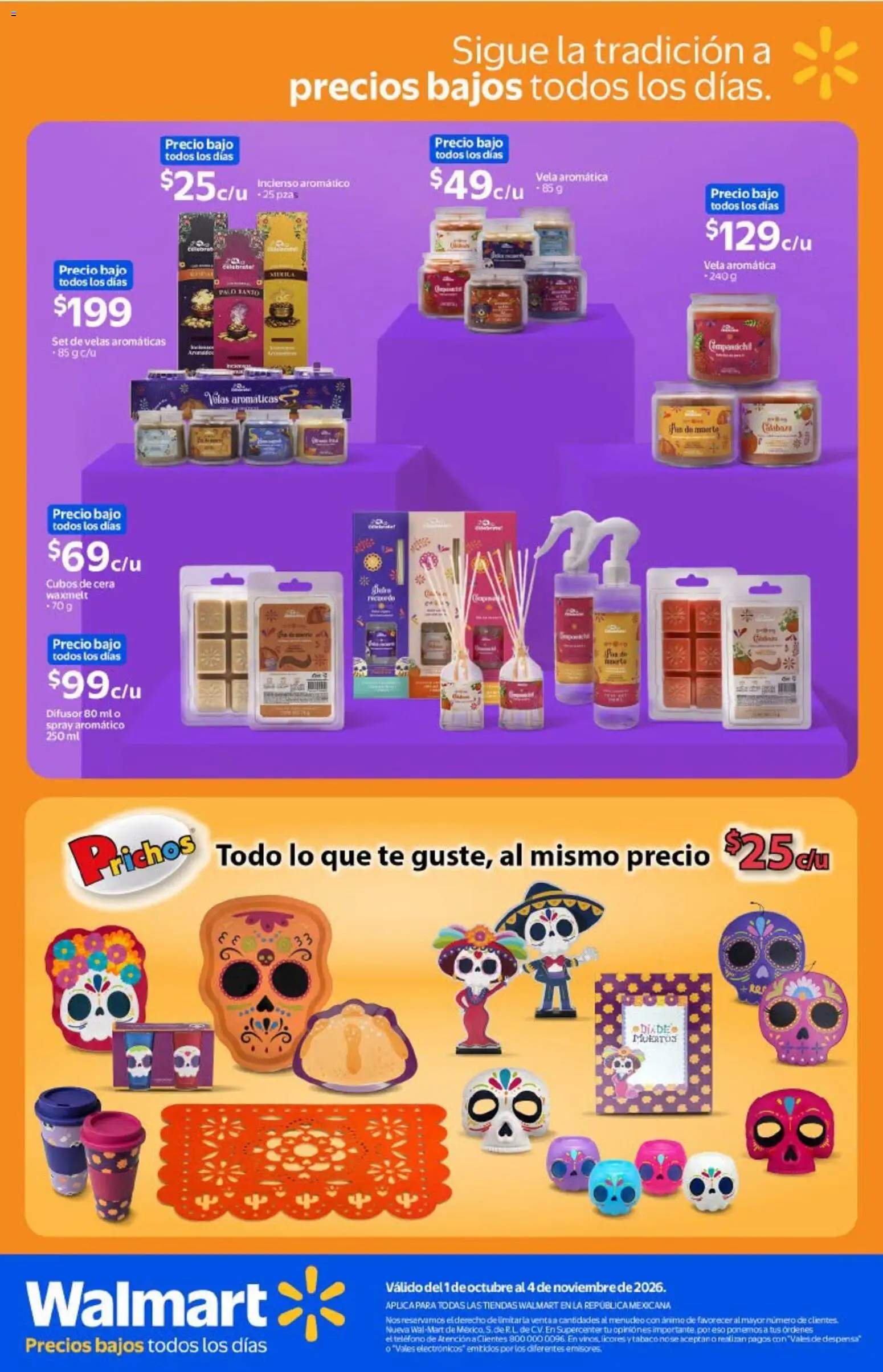 Vista previa las ofertas de la tienda Walmart - Walmart folleto Que a tu ofrenda no le falte nada desde el 01/10/2026 