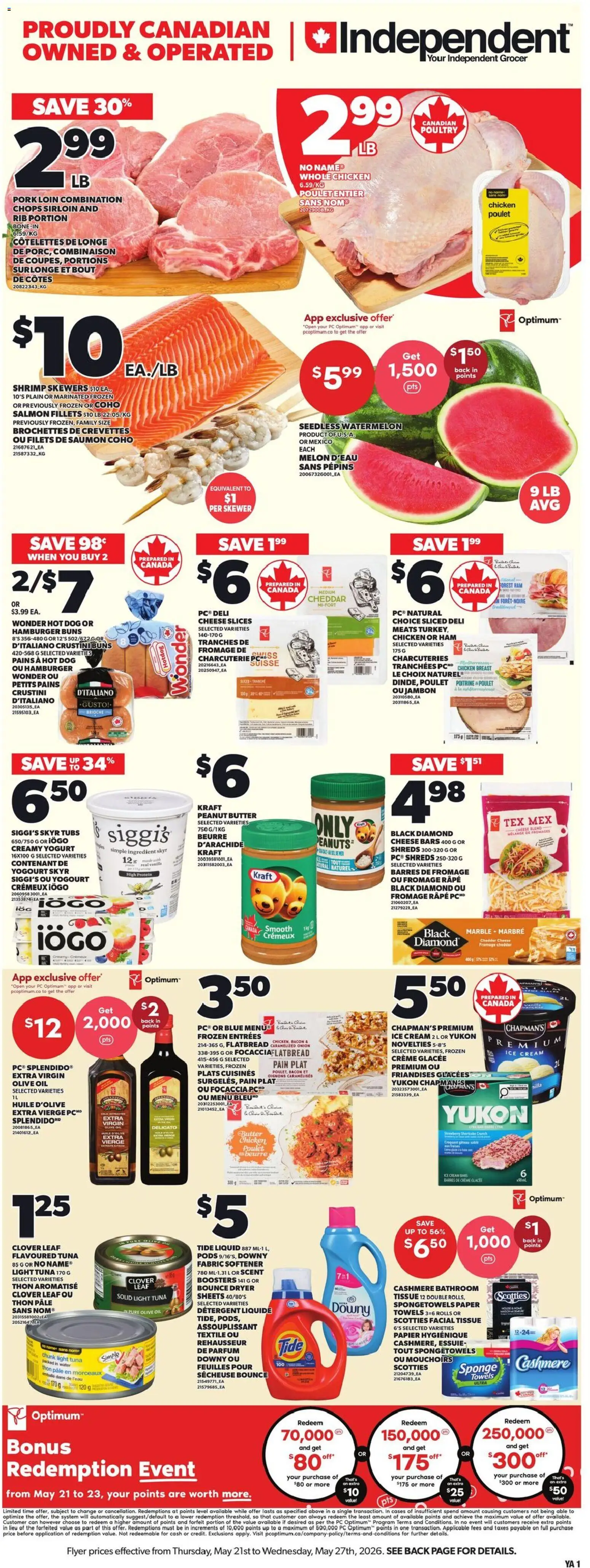 Preview of leaflet Independent Grocer flyer - NS from shop Independent Grocer is valid from May 21, 2026