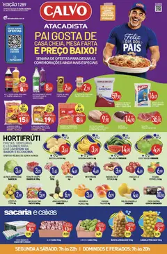 Pré-Visualização do folheto "Calvo Atacadista - Ofertas da semana" da loja Calvo Atacadista válido a partir de 04/08/2026