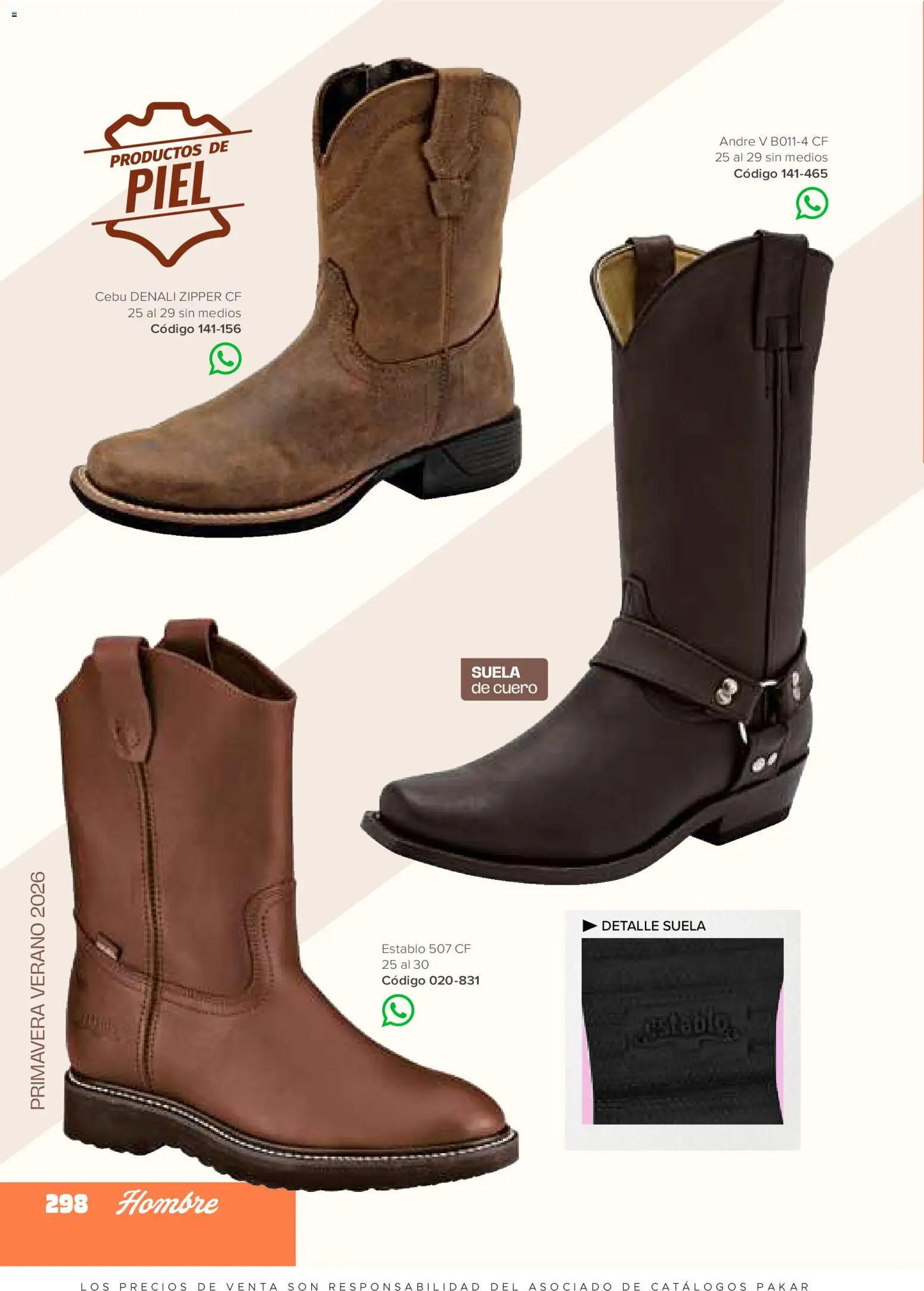 Vista previa las ofertas de la tienda SC Pakar - Catálogo Hombre desde el 30/01/2026 