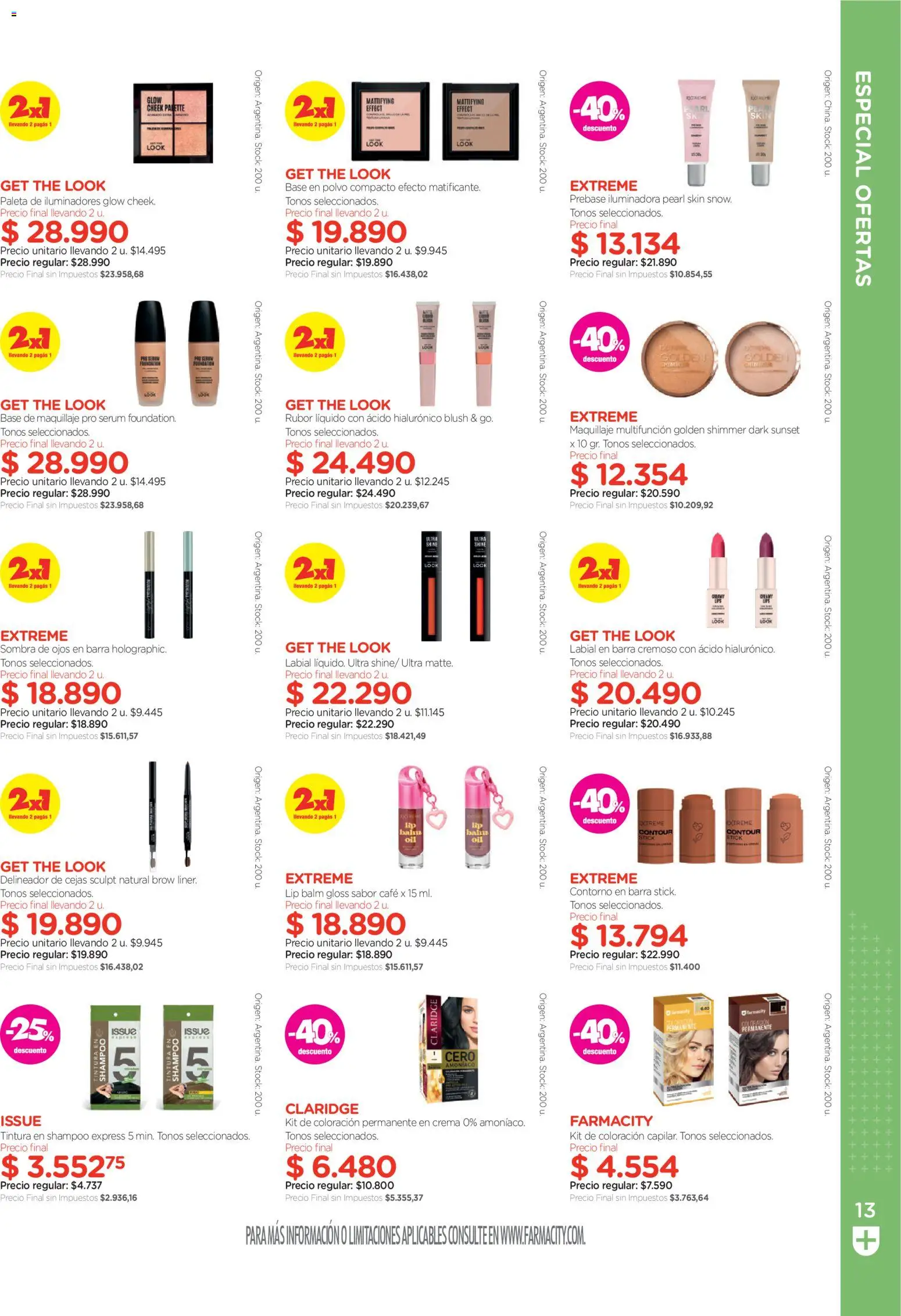 Vista previa del folleto de la tienda Farmacity válido desde el 13/07/2026 
