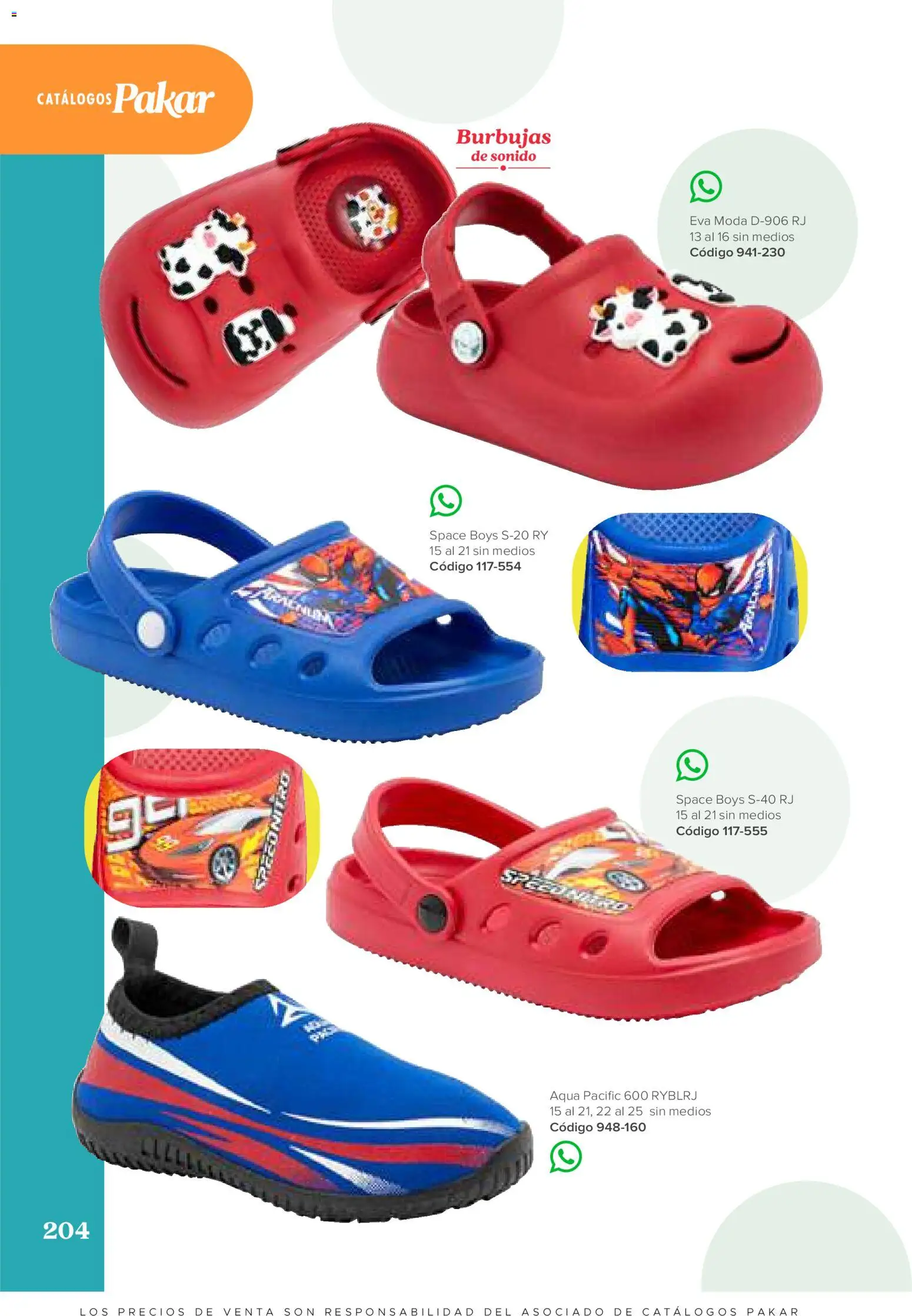 Vista previa las ofertas de la tienda SC Pakar - SC Pakar catálogo Niño desde el 31/07/2026 