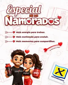 Pré-Visualização do folheto "X Supermercados ofertas Mês dos Namorados" da loja X Supermercados válido a partir de 17/06/2026