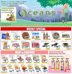 Un aperçu du dépliant Oceans weekly flyer - Mississauga du magasin Oceans est valide à partir 8 mai 2026