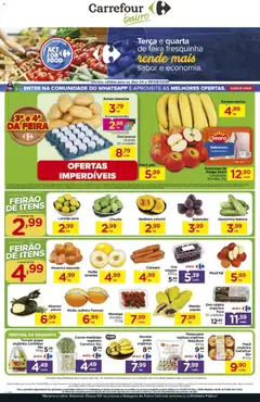 Pré-Visualização do folheto "Carrefour Bairro ofertas Feira" da loja Carrefour Bairro válido a partir de 04/08/2026