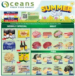Preview of leaflet Oceans weekly flyer - Brampton from shop Oceans is valid from Jul 03, 2026