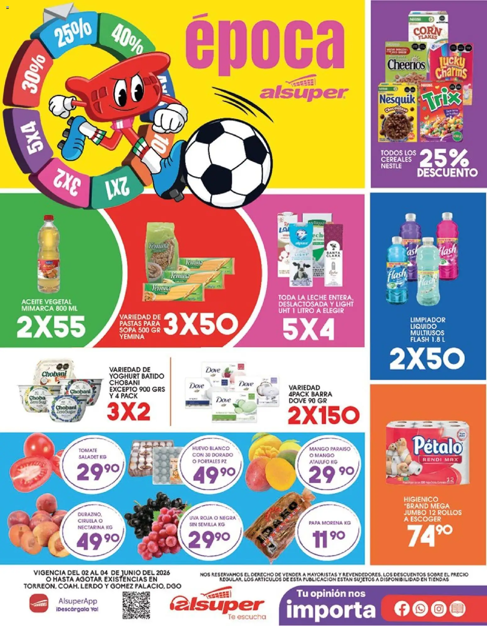 Vista previa las ofertas de la tienda Alsuper - Alsuper folleto Torreon desde el 02/06/2026 