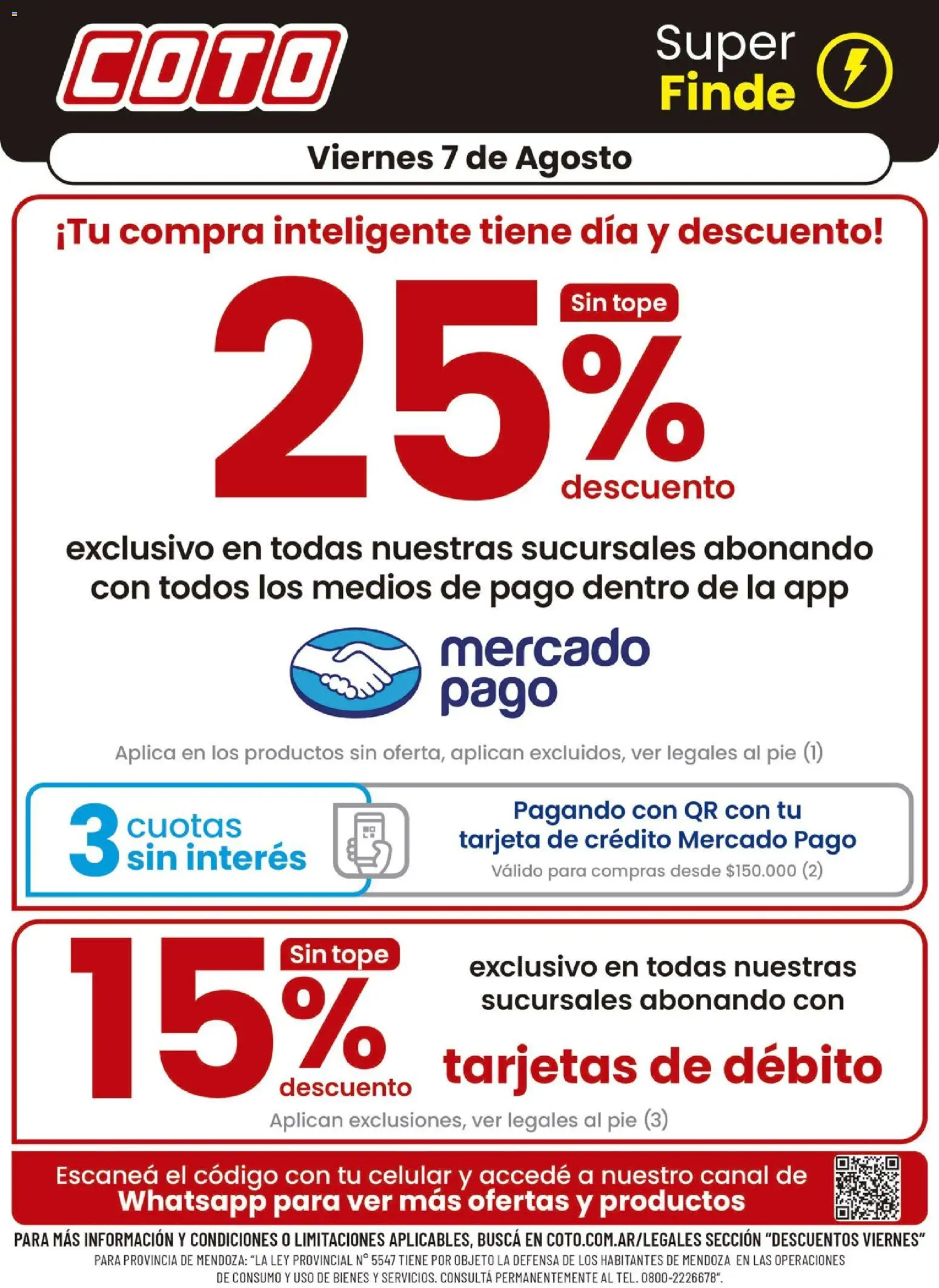 Vista previa del folleto de la tienda Coto válido desde el 07/08/2026 - Celular