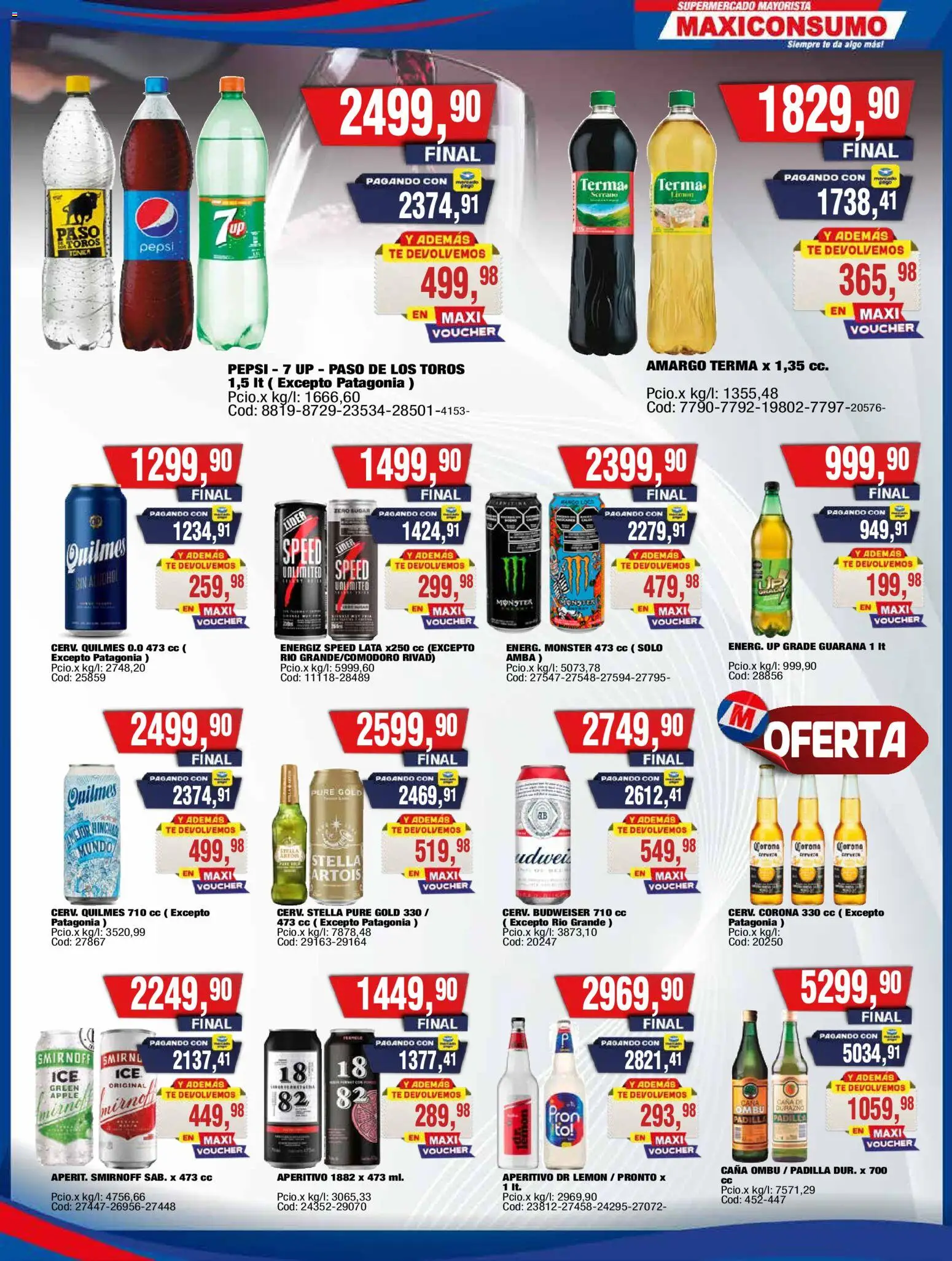 Vista previa del folleto de la tienda Maxiconsumo válido desde el 26/10/2026 