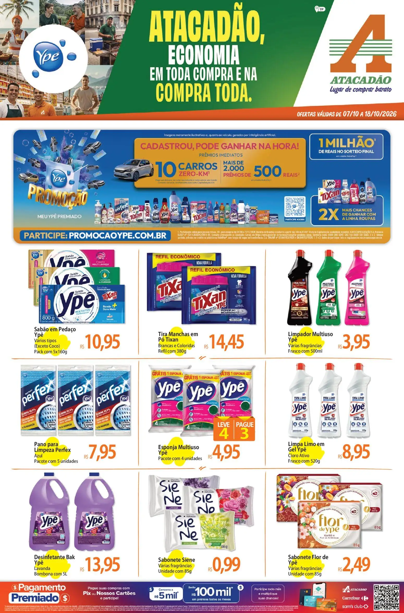 Pré-Visualização do folheto "Atacadão ofertas - DF" da loja Atacadão válido a partir de 07/10/2026