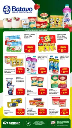 Pré-Visualização do folheto "Semar Supermercado ofertas Batavo" da loja Semar Supermercado válido a partir de 03/06/2026