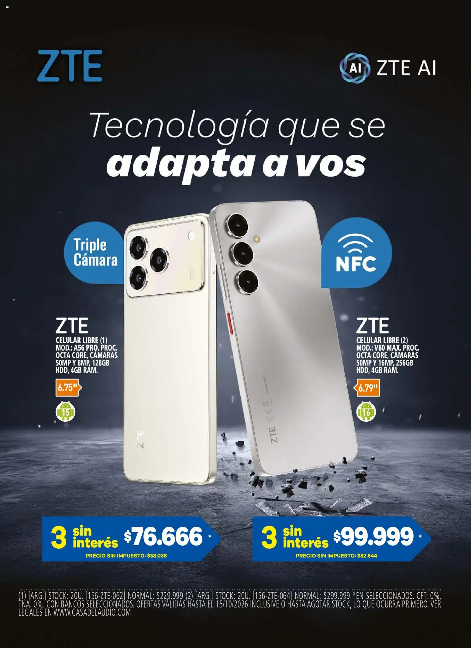 Vista previa del folleto de la tienda Casa del Audio válido desde el 01/10/2026 