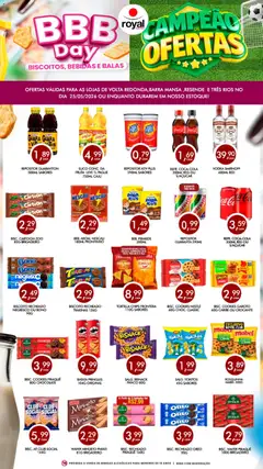 Pré-Visualização do folheto "Royal Supermercados ofertas BBB Day" da loja Royal Supermercados válido a partir de 25/05/2026