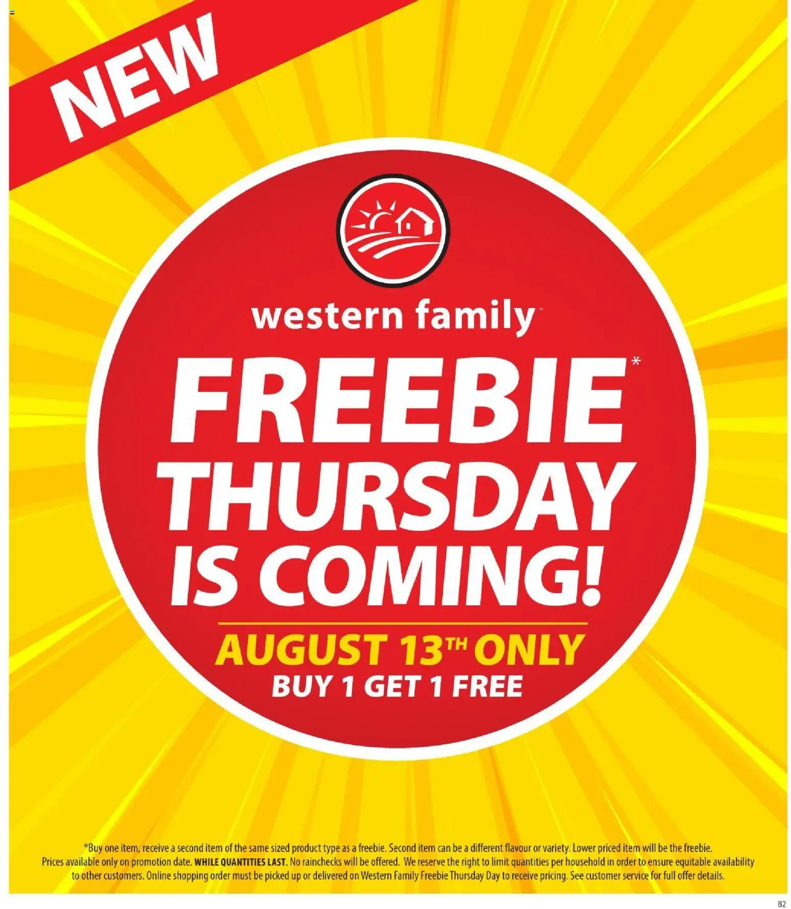 Preview of leaflet Save on foods weekly flyer / circulaire from shop Save on foods is valid from Aug 06, 2026